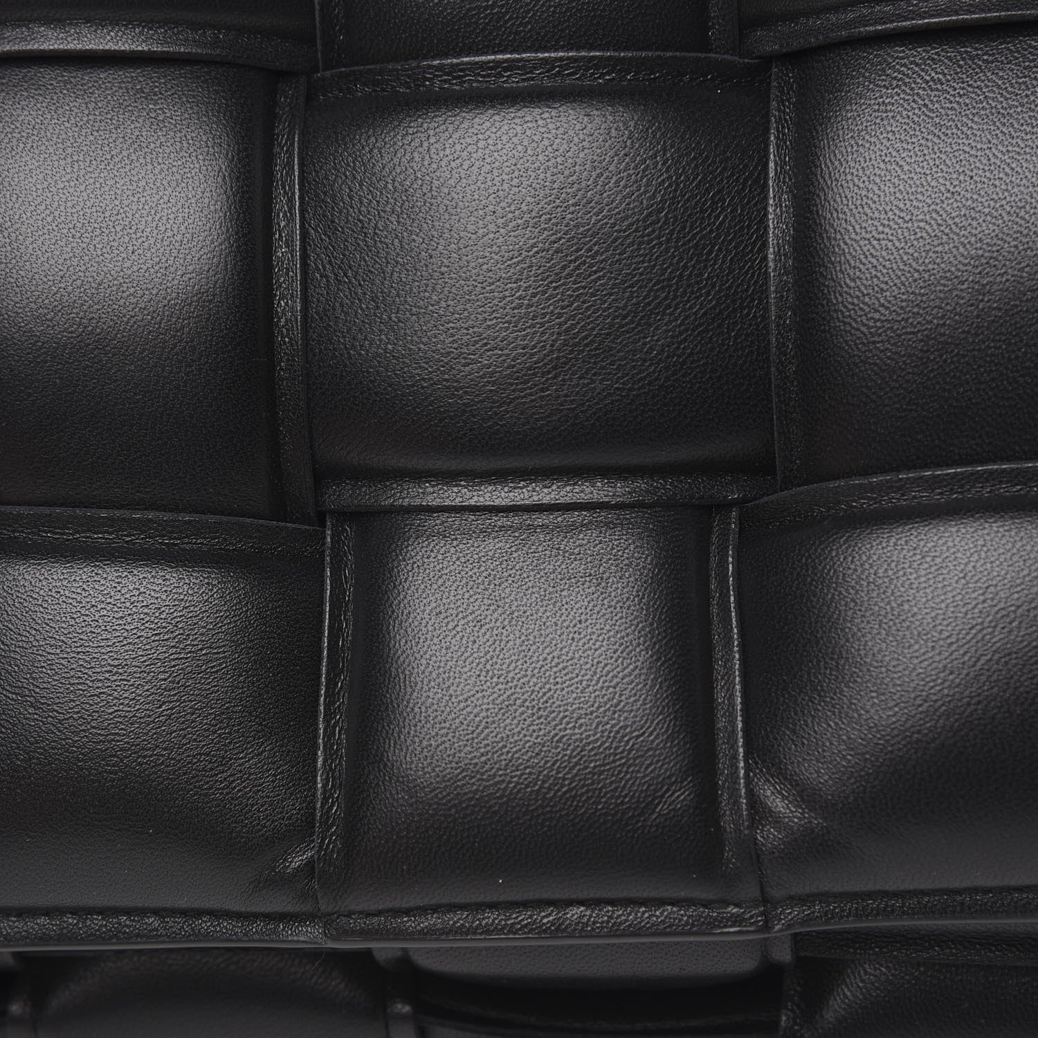 Bottega Veneta Nappa Maxi Intreccio Padded Cassette Crossbody Bag Black 10 of 11