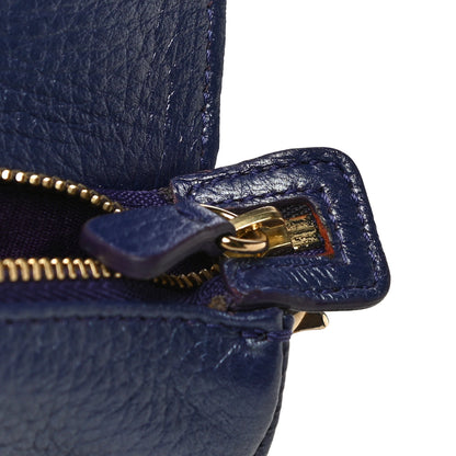 Jimmy Choo Metallic Calfskin Crossbody Bag Purple 11 of 12