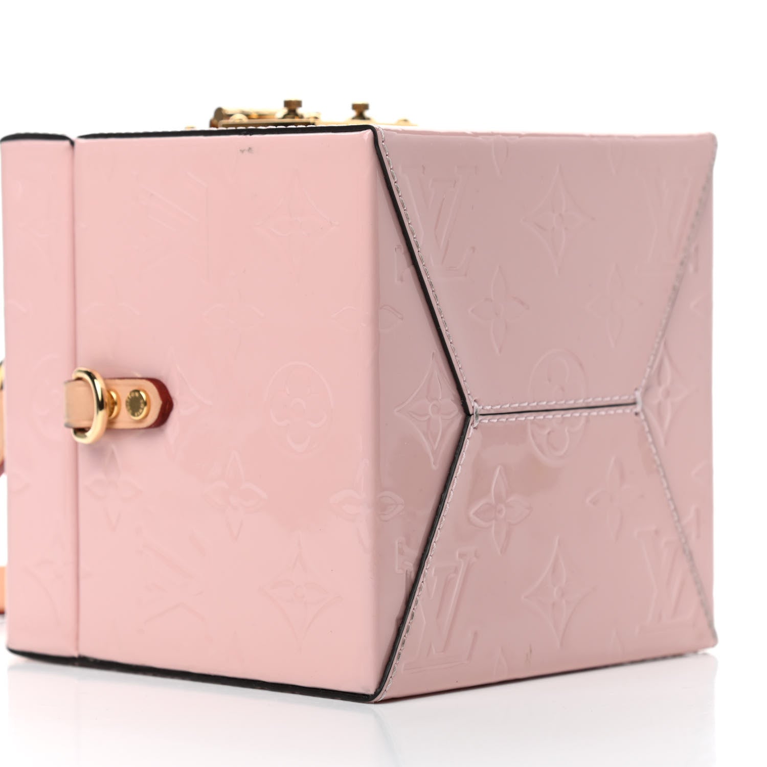 Louis Vuitton Vernis Bleecker Box Rose Ballerine 9 of 11