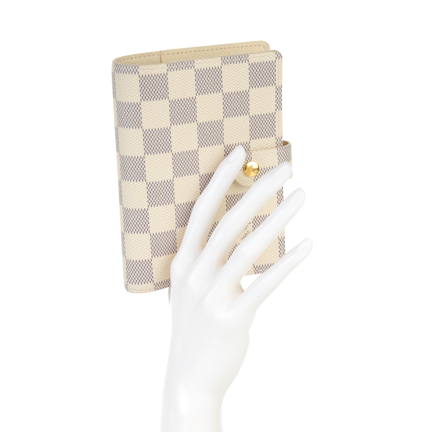 Louis Vuitton Damier Azur Small Ring Agenda Cover 2 of 7