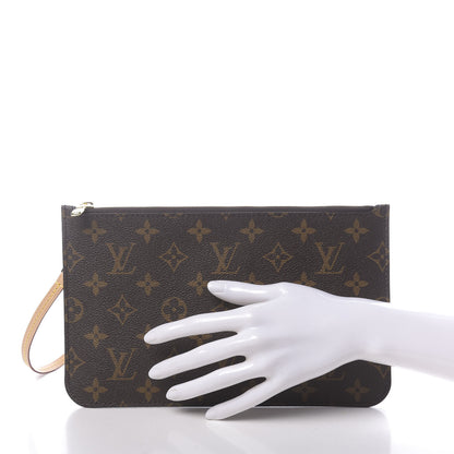 Louis Vuitton Monogram Neverfull MM GM Pochette 2 of 6