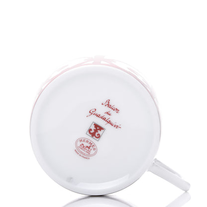 Hermes Porcelain Balcon du Guadalquivir Tea Cup and Saucer Set of 2 8 of 9