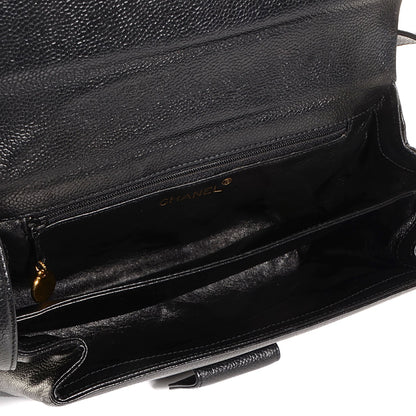 Chanel Caviar Medium Shoulder Bag Black 5 of 7
