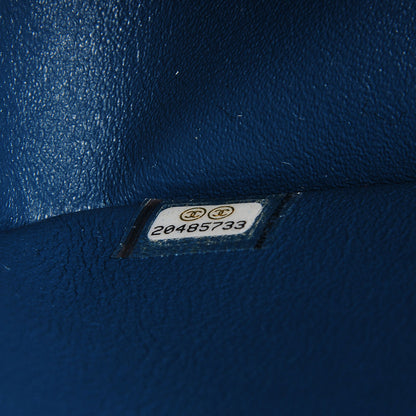 Chanel Caviar Quilted Jumbo Double Flap Blue 6 of 11