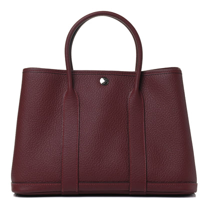 Hermes Vache Country Garden Party 30 TPM Rouge H 1 of 4