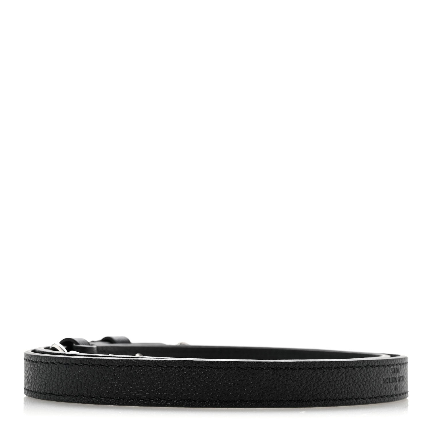 Louis Vuitton Calfskin Buci Shoulder Strap Black 2 of 5