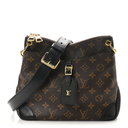 Louis Vuitton Monogram Odeon PM Black 1 of 10