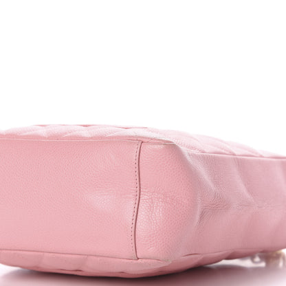 Chanel Caviar Quilted Petit Shopping Tote PST Pink 7 of 16