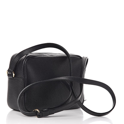 Gucci Pebbled Calfskin Small Soho Disco Bag Black 3 of 11