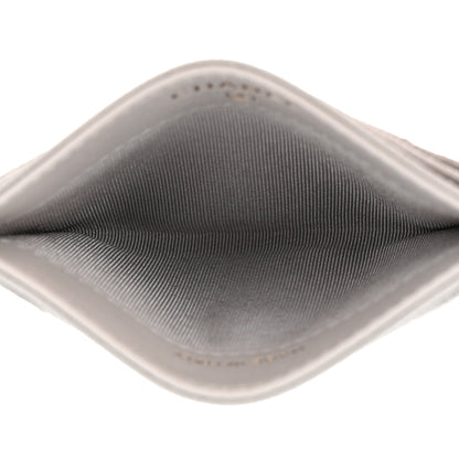 Chanel Caviar Quilted Card Holder Grey 5 of 10