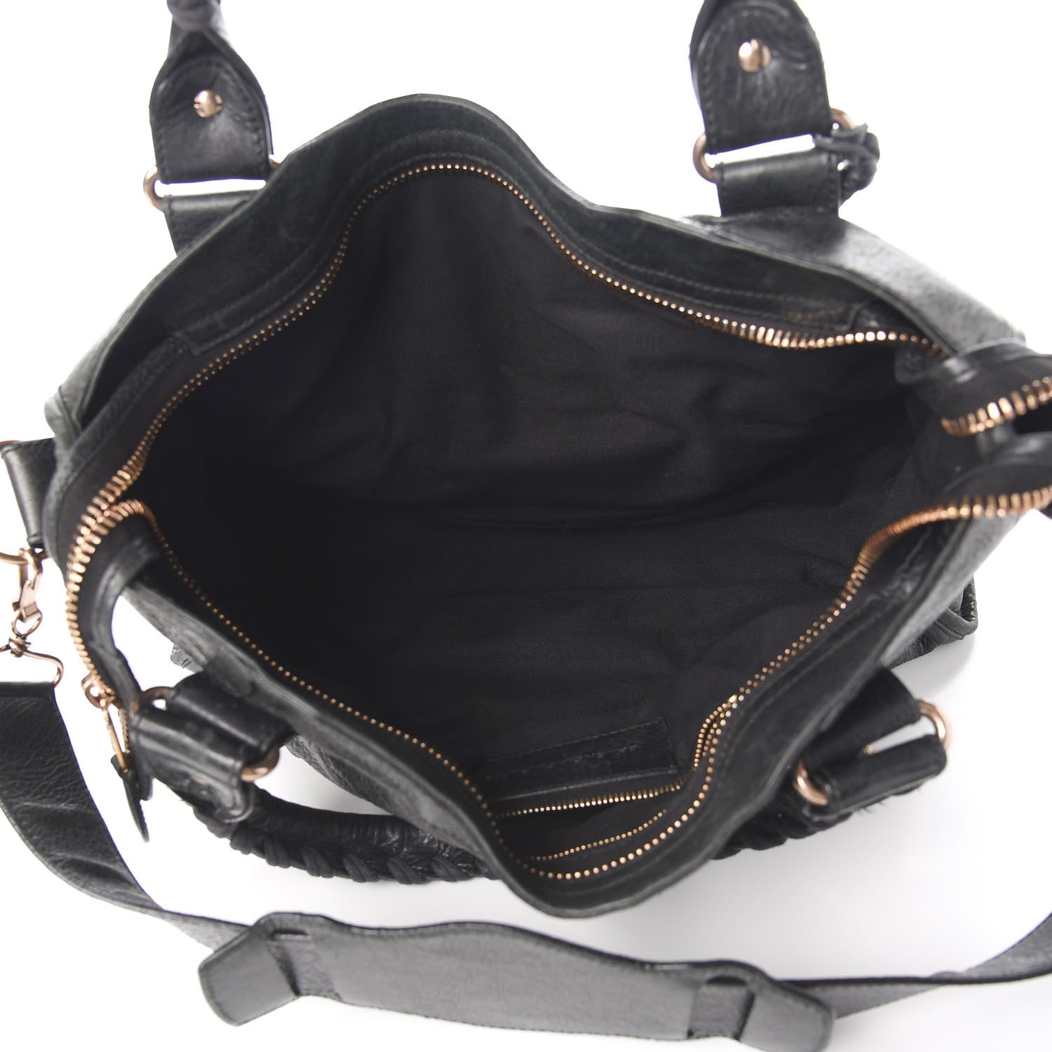 Balenciaga Agneau Giant 21 Rose Gold Hardware City Black 4 of 9