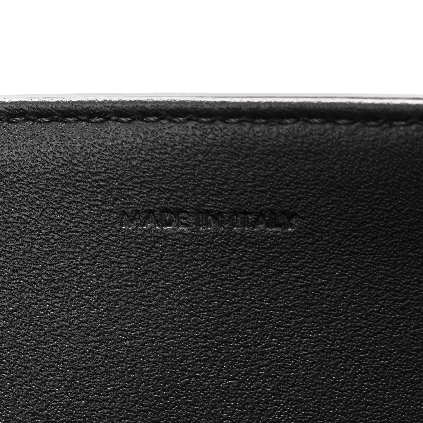 Shiny Calfskin Medium Triomphe Black