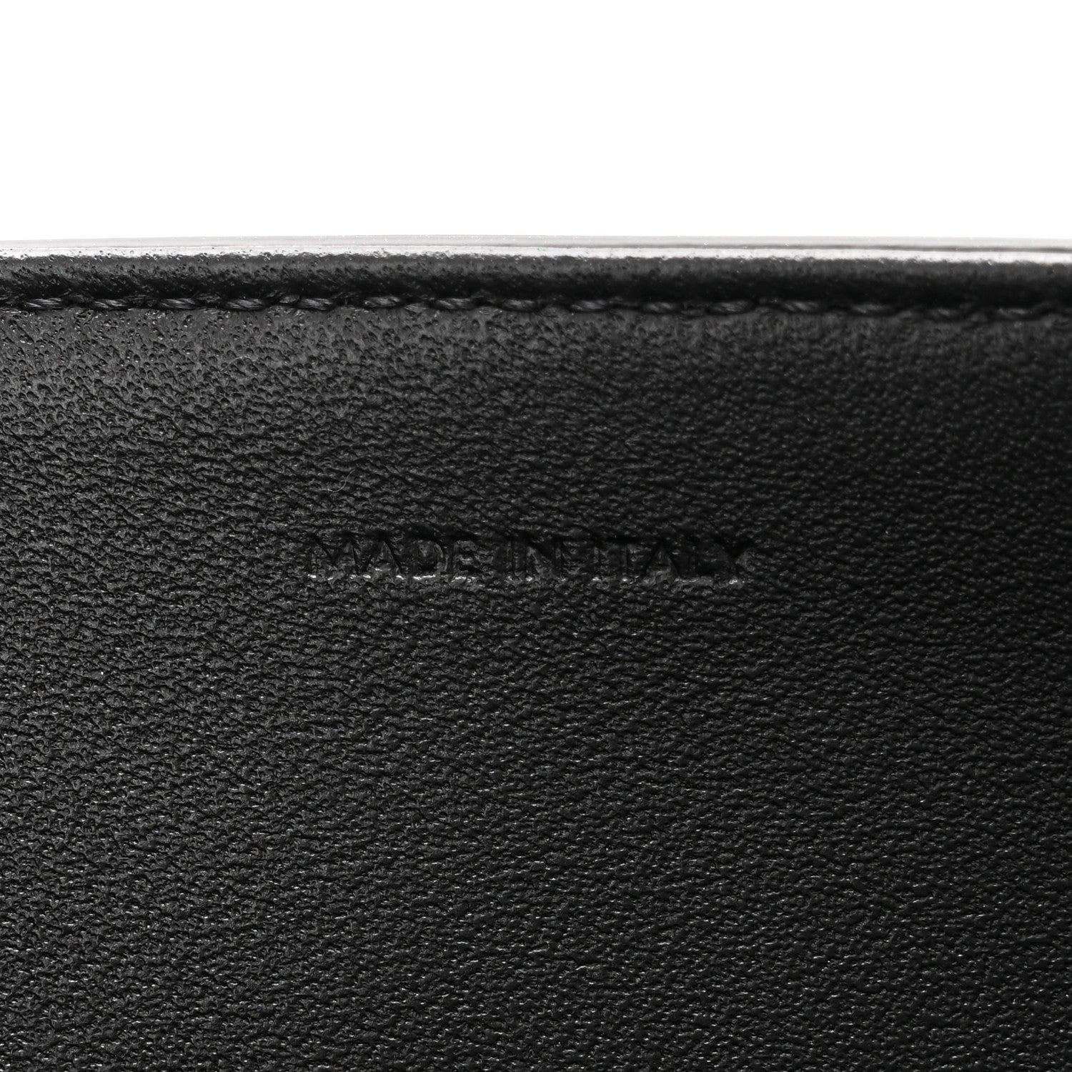 Celine Shiny Calfskin Medium Triomphe Black 7 of 12
