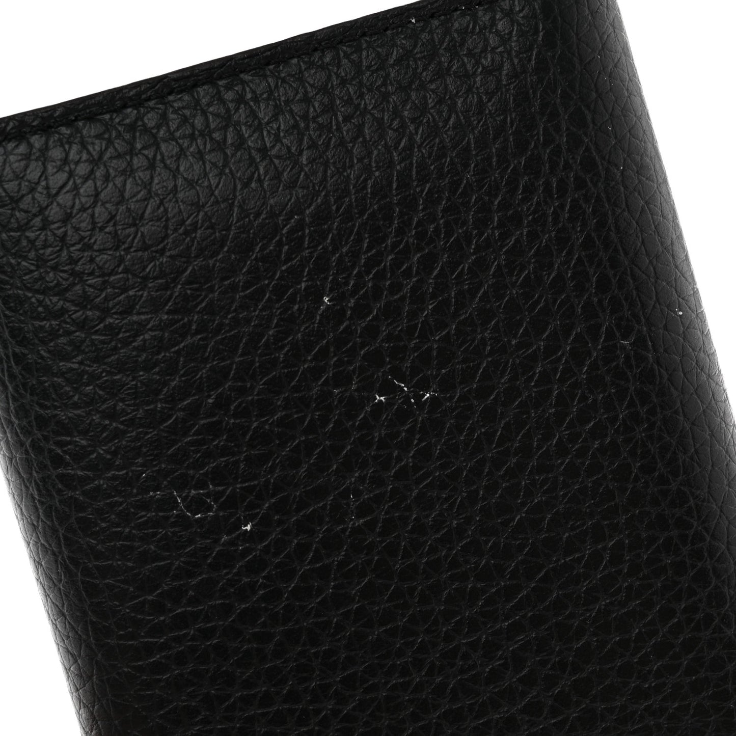 Taurillon Capucines Compact Wallet Black