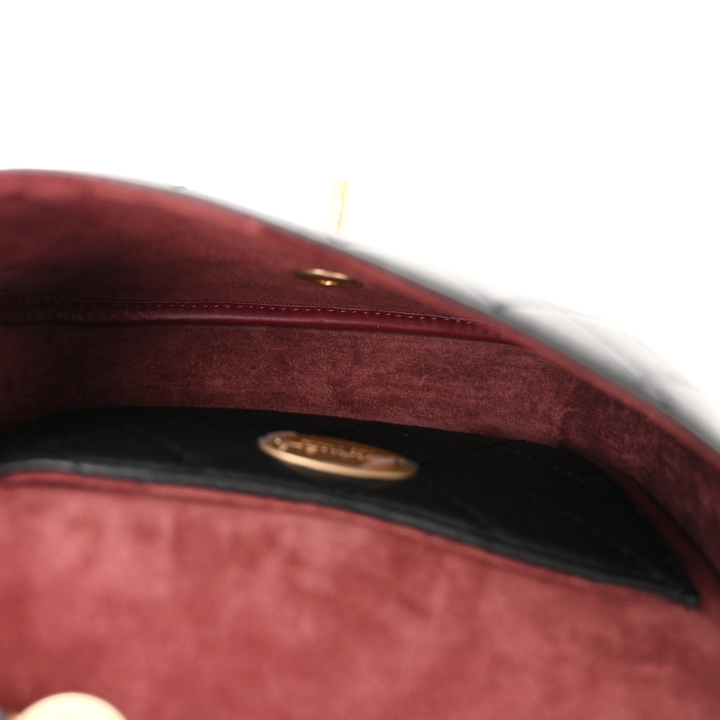 Calfskin Quilted Multi Pouching Flap And Coin Purse Black
