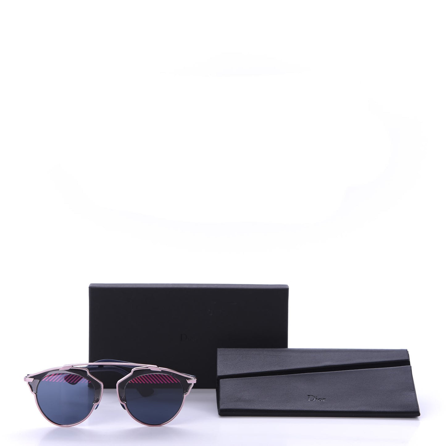 So Real Sunglasses Pink Blue