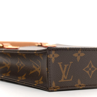 Louis Vuitton Monogram Petit Sac Plat 8 of 9