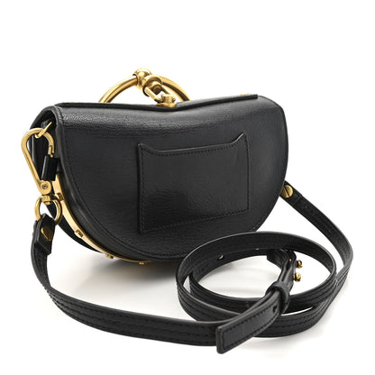 Chloe Calfskin Small Nile Bracelet Minaudiere Bag Black 3 of 12