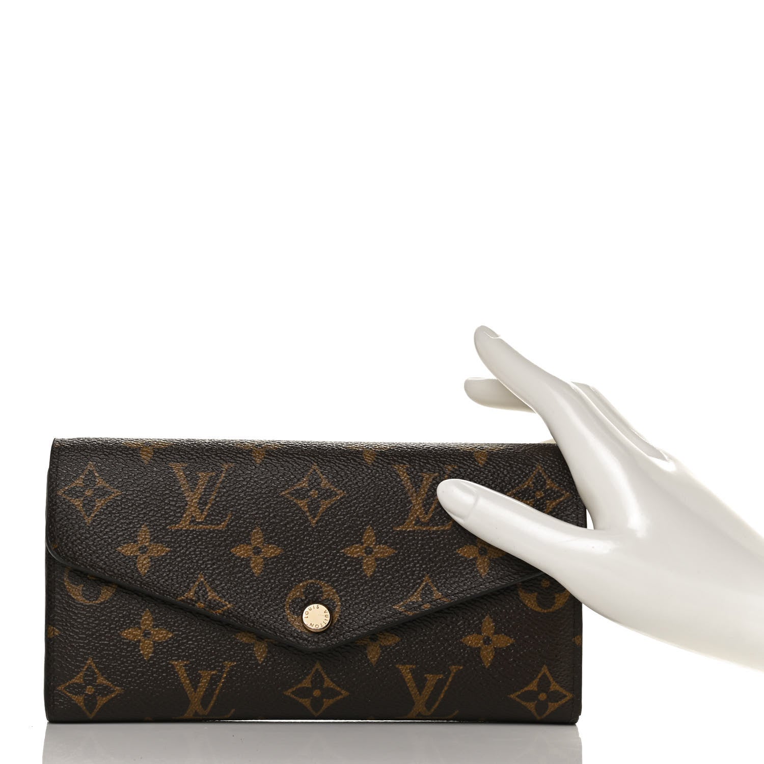 Louis Vuitton Monogram Sarah Wallet NM Fuchsia 2 of 10