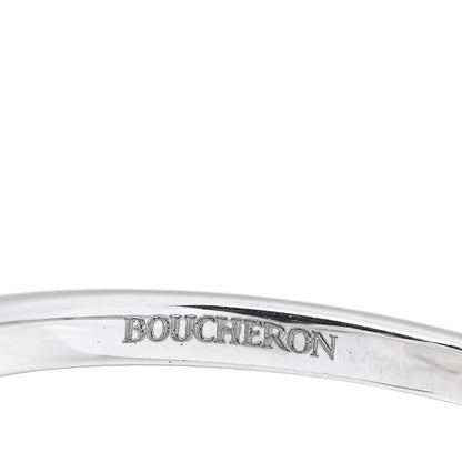 Boucheron 18K White Gold Amethyst Macaron Ring 53 6.5 4 of 4
