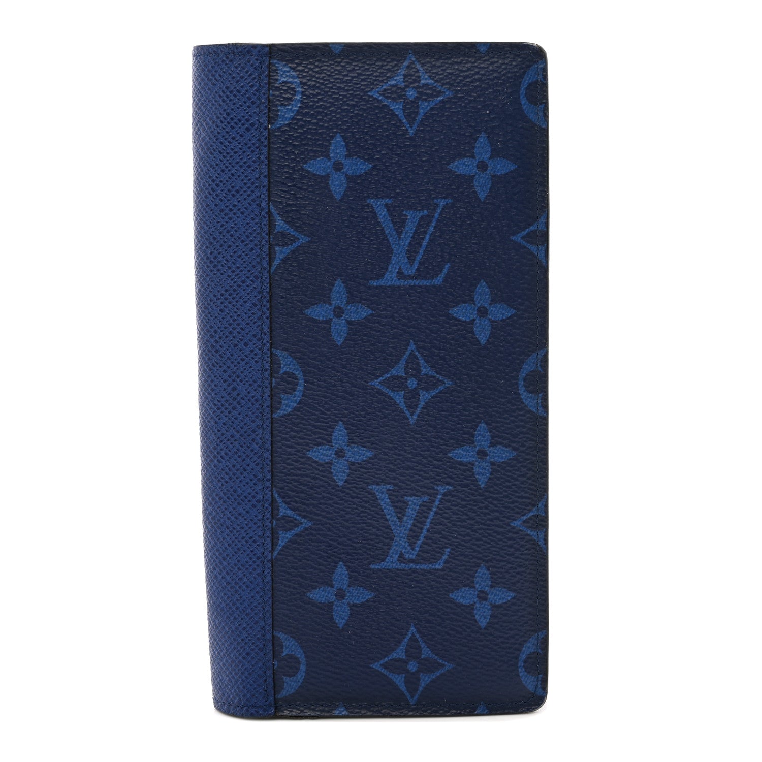 Louis Vuitton Taigarama Brazza Wallet NM Cobalt 1 of 10