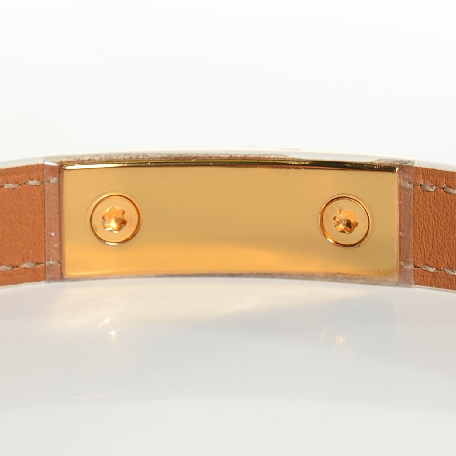 Hermes Epsom Rivale Bracelet S White 9 of 9