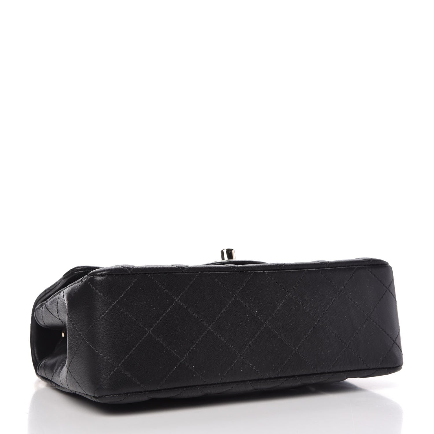 Chanel Lambskin Quilted Mini Coco Charms Rectangular Flap Black 4 of 11