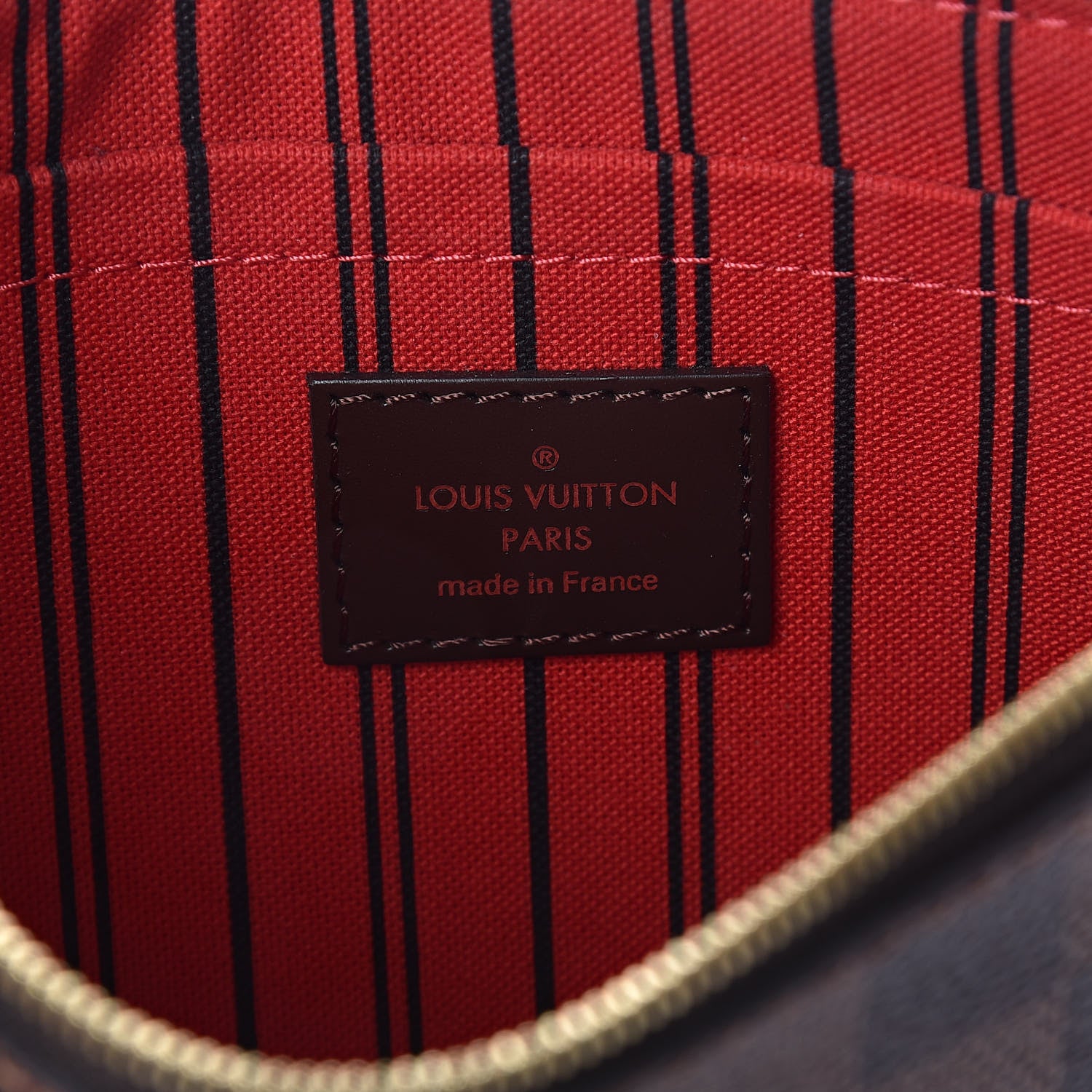 Louis Vuitton Damier Ebene Neverfull MM GM Pochette 6 of 6