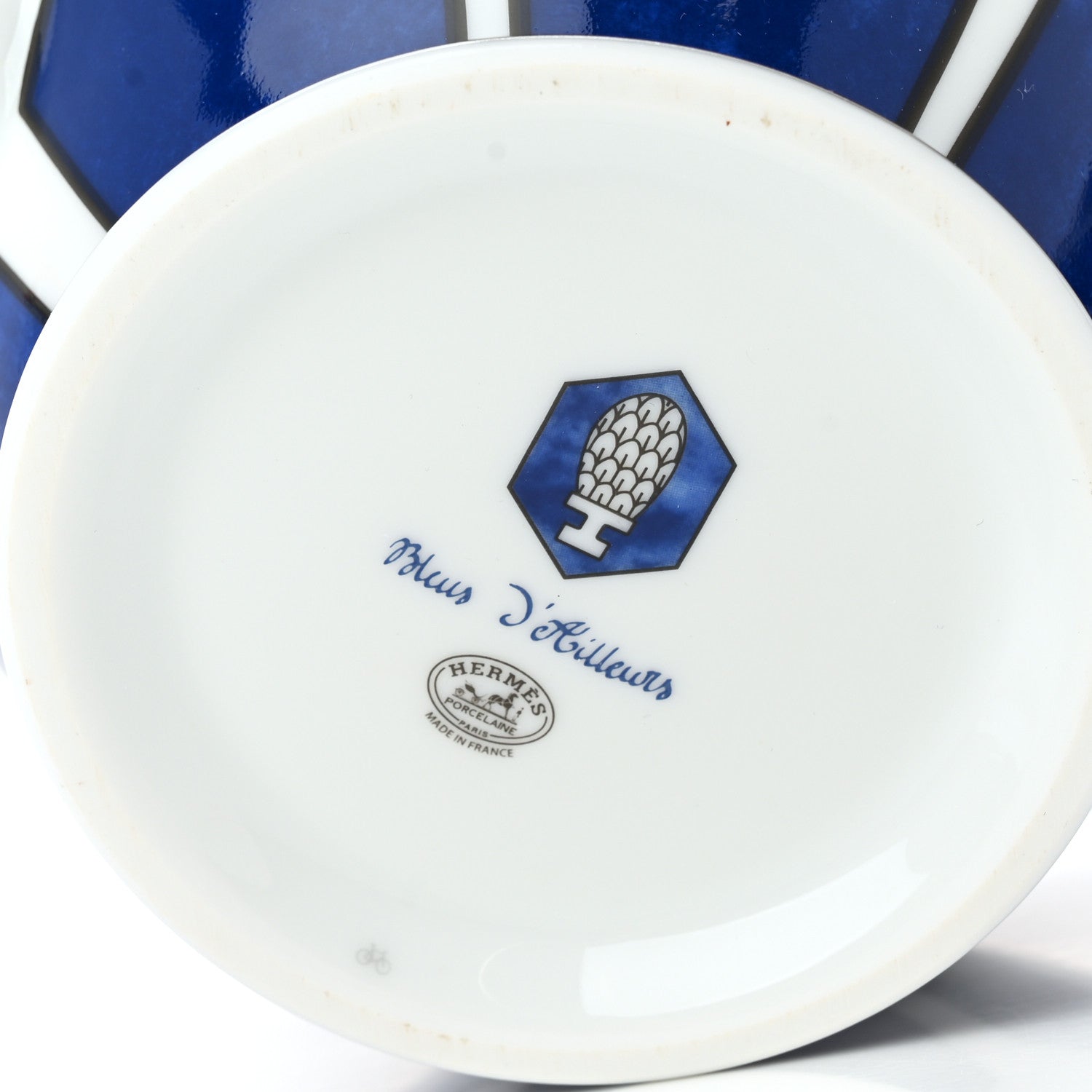 Hermes Porcelain Bleus d'Ailleurs Teapot 9 of 10