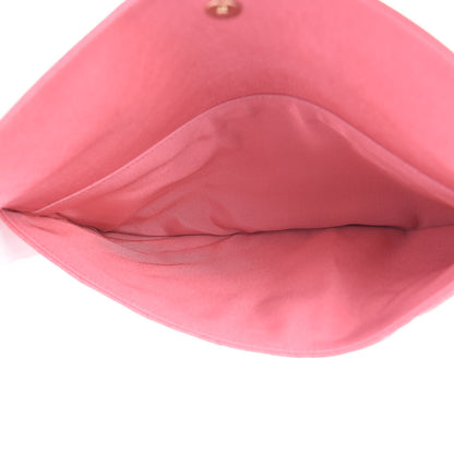 Chanel Iridescent Caviar Quilted Medium Flap Cosmetic Case Pink 6 of 9