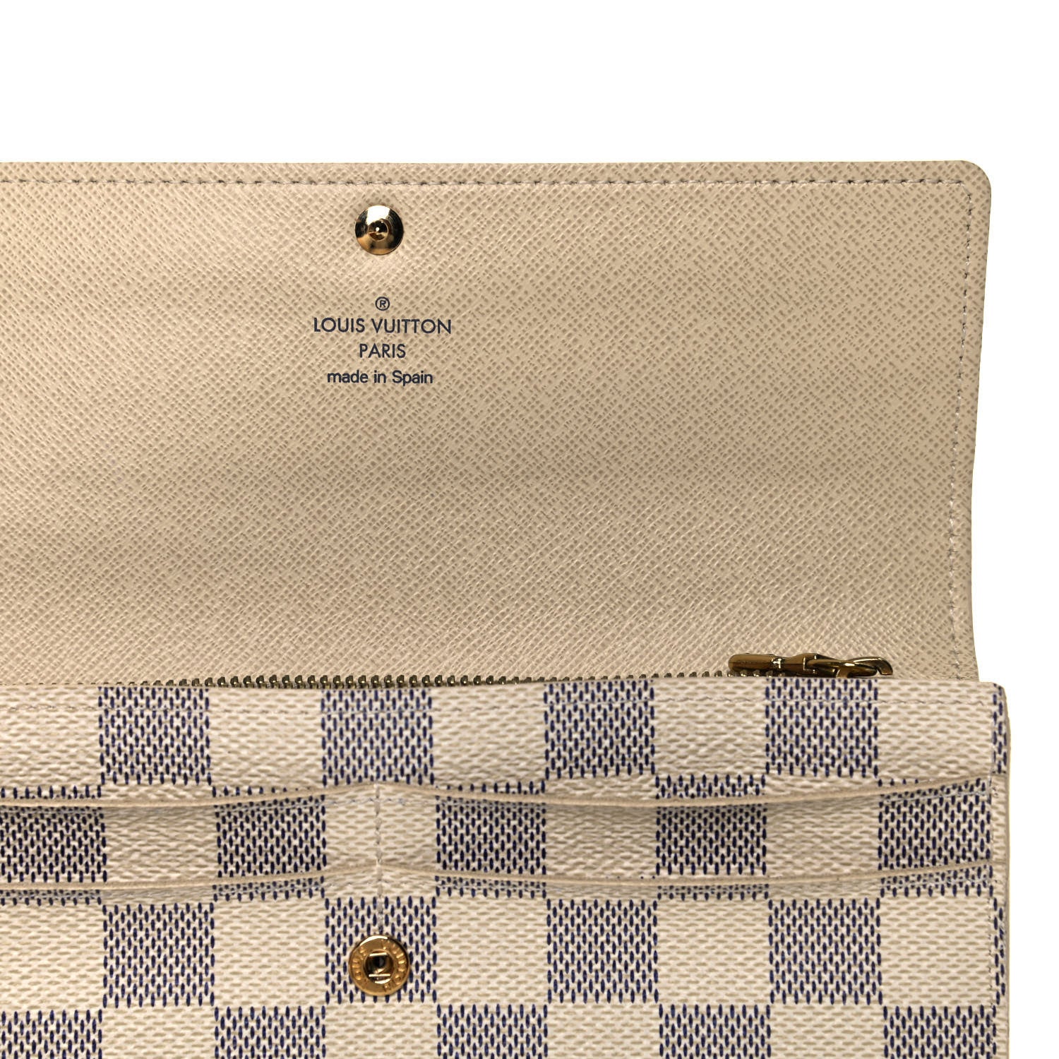 Louis Vuitton Damier Azur Sarah Wallet 9 of 11