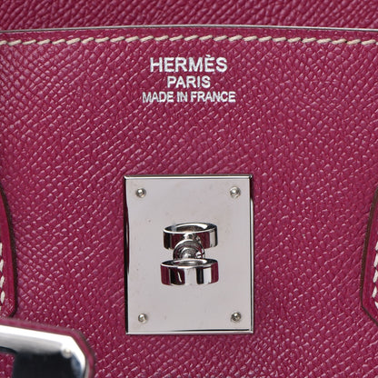 Hermes Epsom Candy Birkin 35 Tosca Rose Tyrien 22 of 42