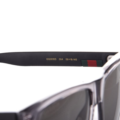 Gucci Web Square Frame GG0010S Sunglasses Grey 7 of 9
