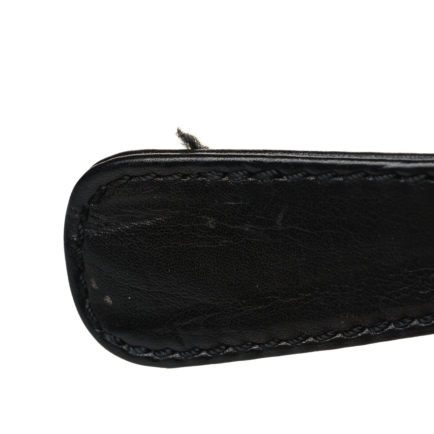 Calfskin CC Shoulder Bag Black