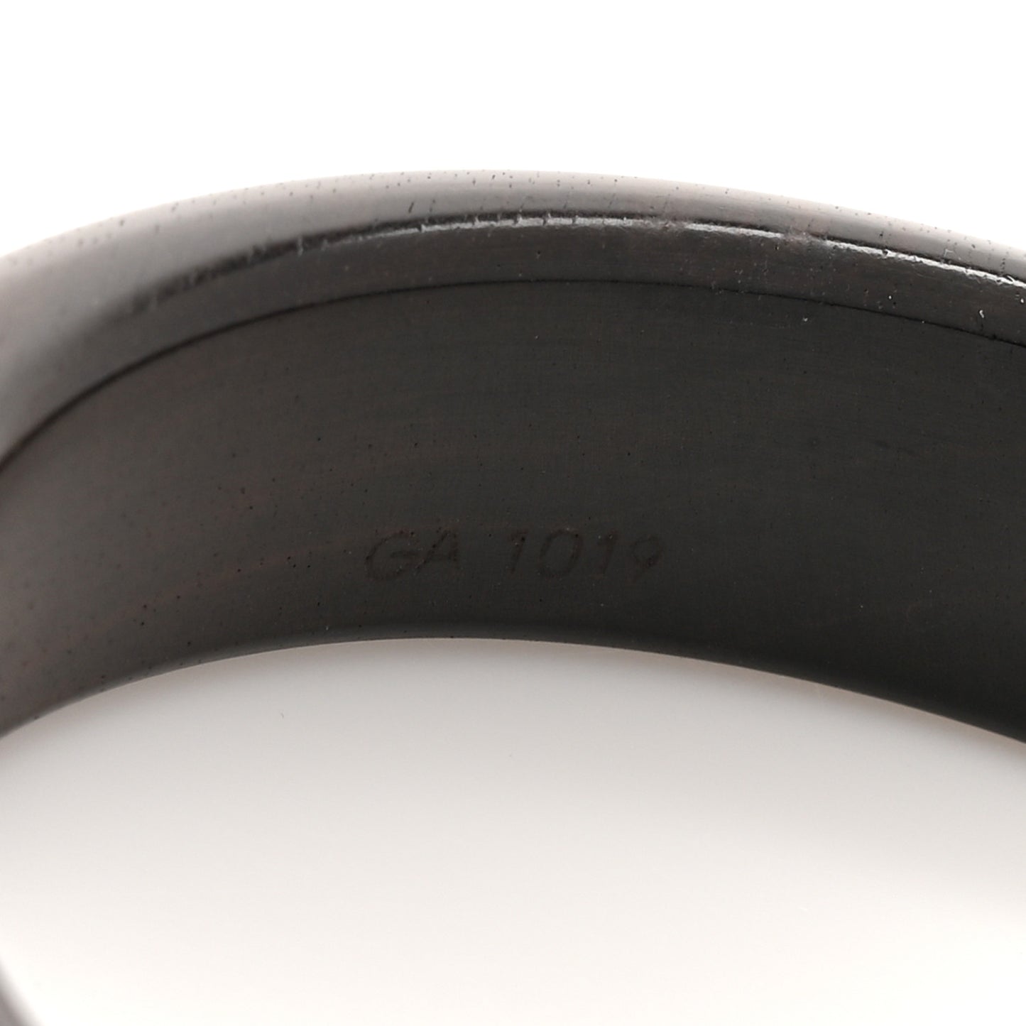 Tiger Wood Brass Silvania Bangle