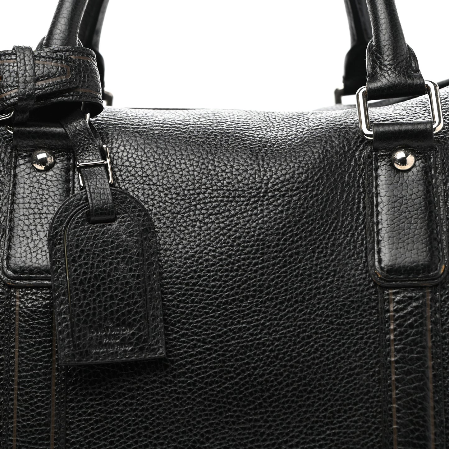 Tobago Calfskin Carryall Black