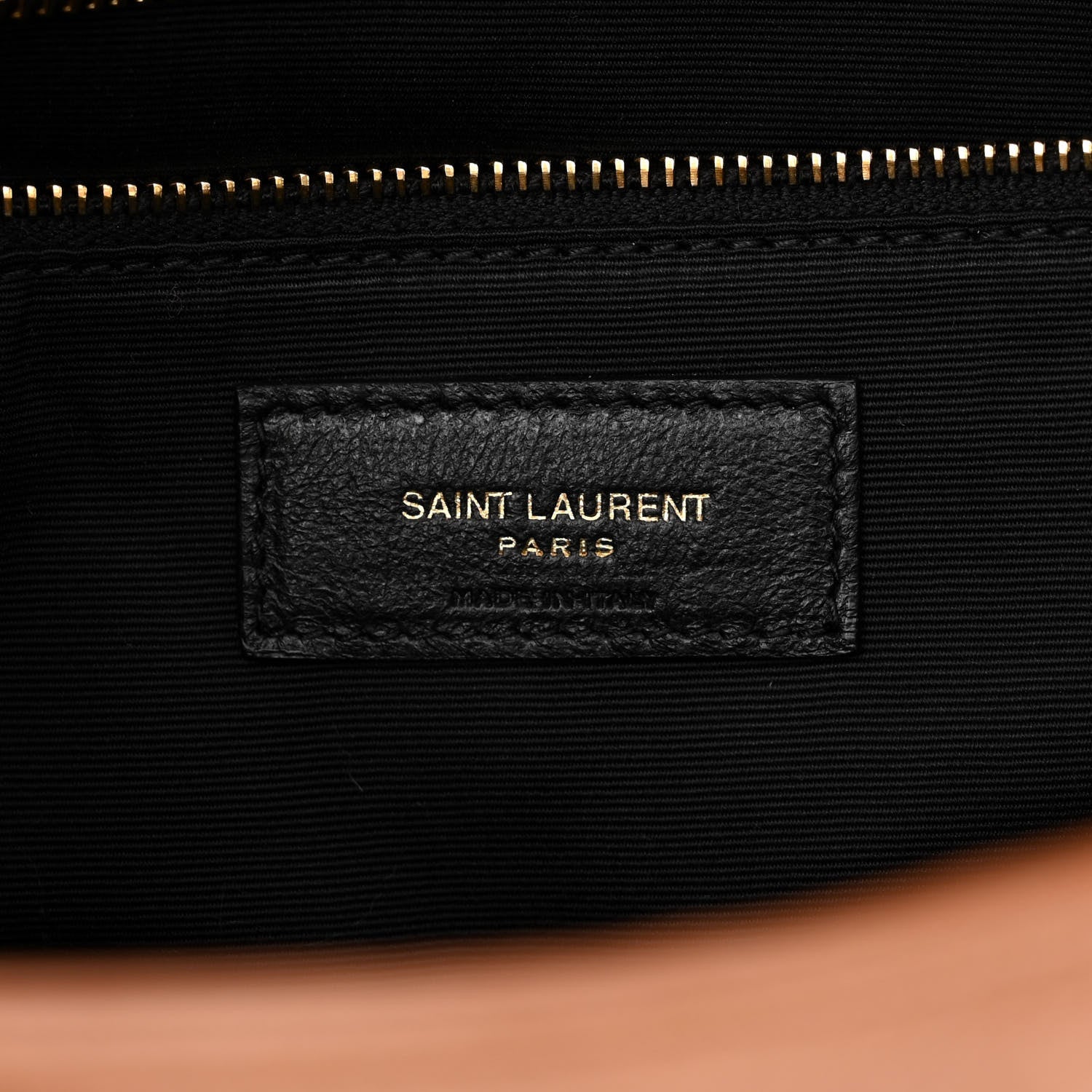 Saint Laurent Crinkled Calfskin Matelasse Monogram Medium Niki Chain Satchel Caramel 6 of 11