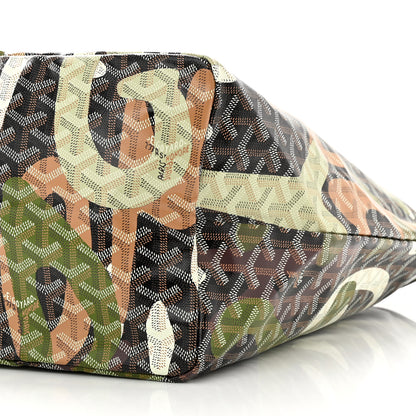 Goyard Goyardine Saint Louis Lettres Camouflage GM Black Green 11 of 11