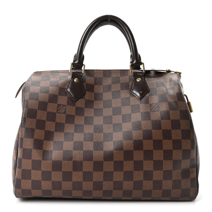 Louis Vuitton Damier Ebene Speedy 30 1 of 9