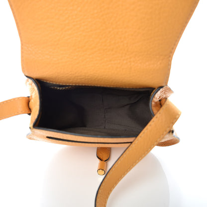 Chloe Calfskin Mini Marcie Round Crossbody Bag Burning Camel 5 of 11
