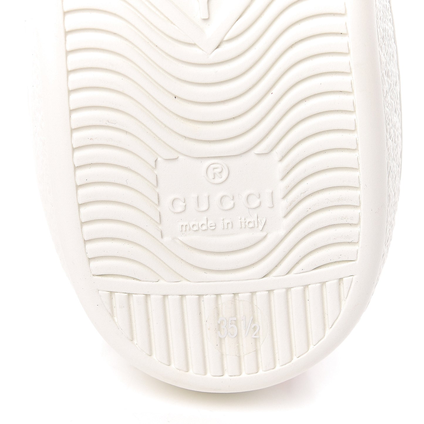 Calfskin Ayers Blind For Love Embroidered Womens Ace Sneakers 35.5 White