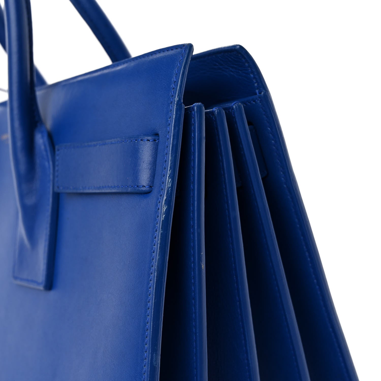 Saint Laurent Calfskin Small Sac De Jour Outremer 11 of 11