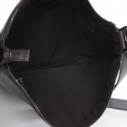 Gucci Guccissima GG Messenger Bag Chocolate 5 of 7