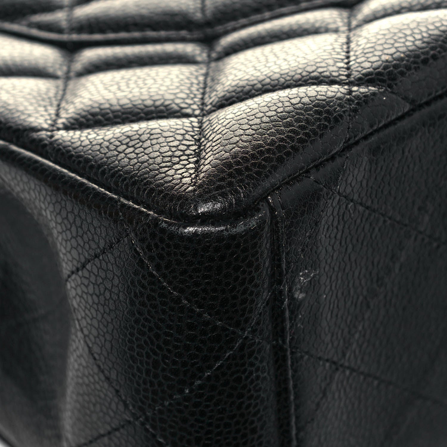 Chanel Caviar Quilted Maxi Single Flap Black 11 of 19