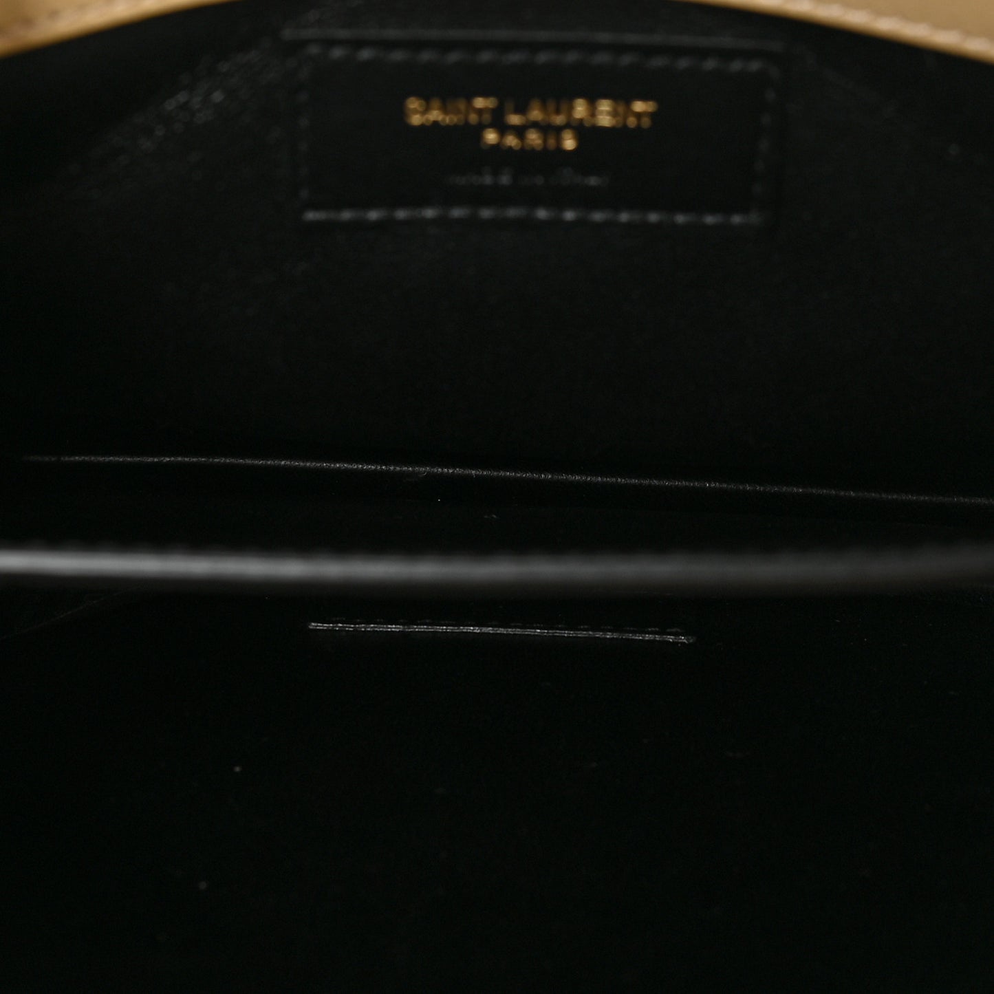 Shearling Quilted Le Maillon Square Crossbody Bag Natural