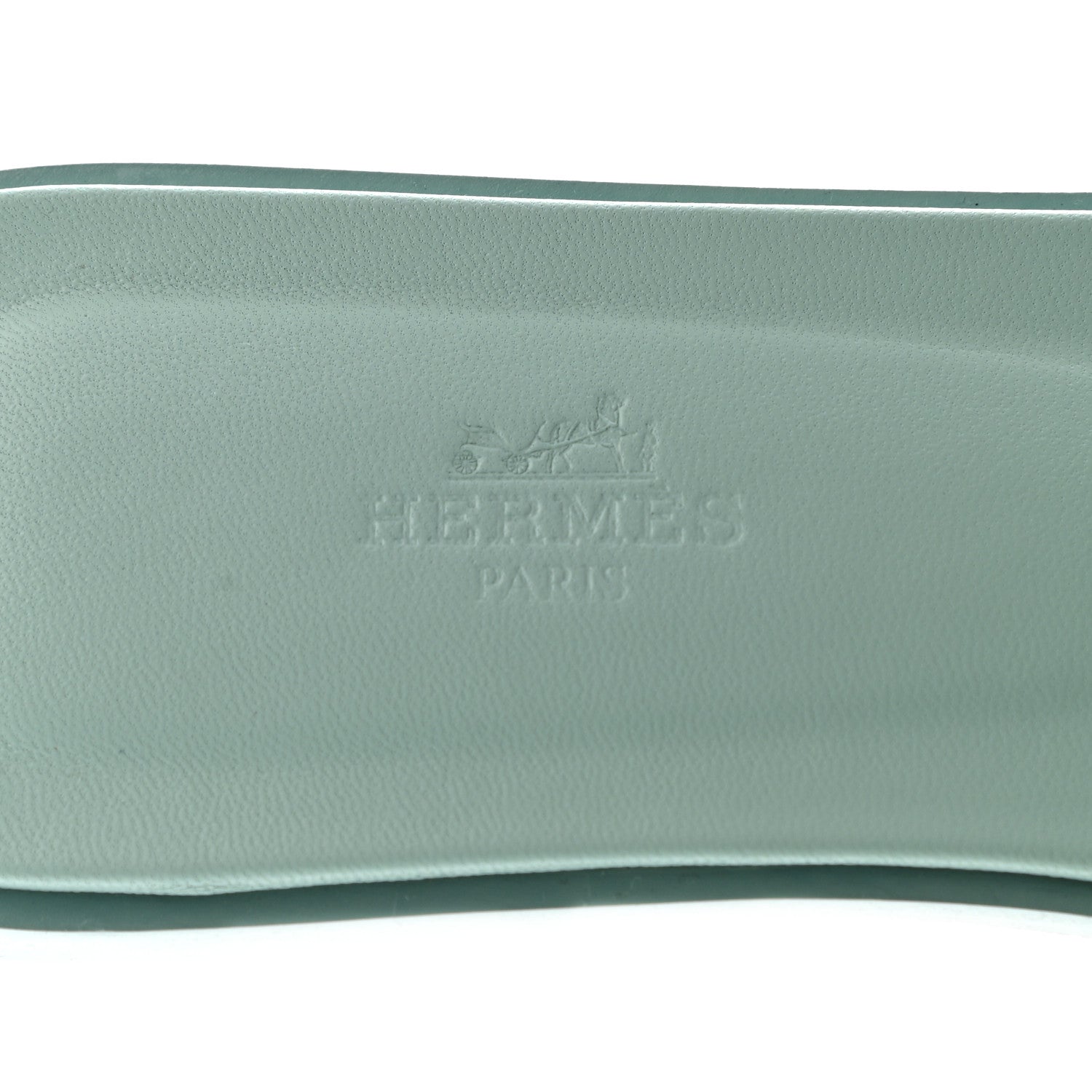 Hermes Epsom Oran Sandals 39.5 Vert Embrun 7 of 9