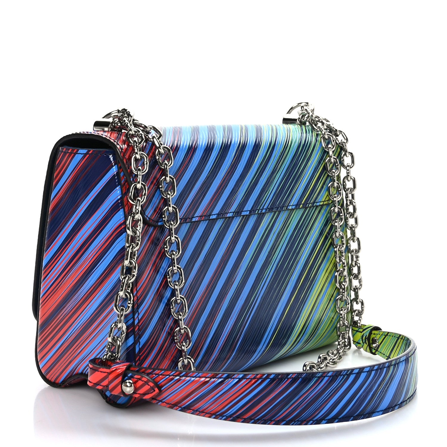 Louis Vuitton Epi Tropical Twist Shoulder Bag MM Vert Rouge 4 of 9