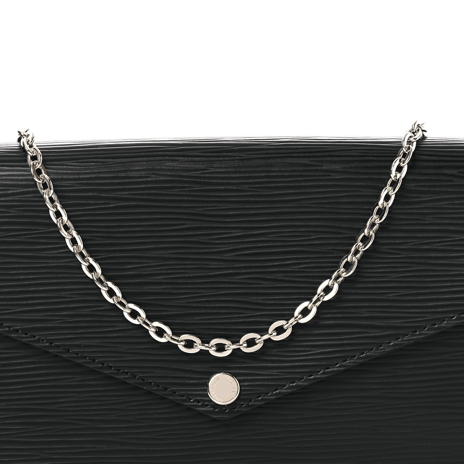 Louis Vuitton Epi Pochette Felicie Black 8 of 10