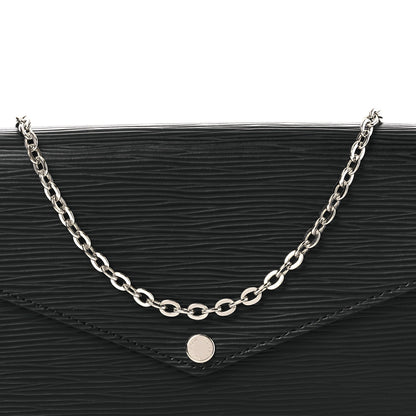 Louis Vuitton Epi Pochette Felicie Black 8 of 10