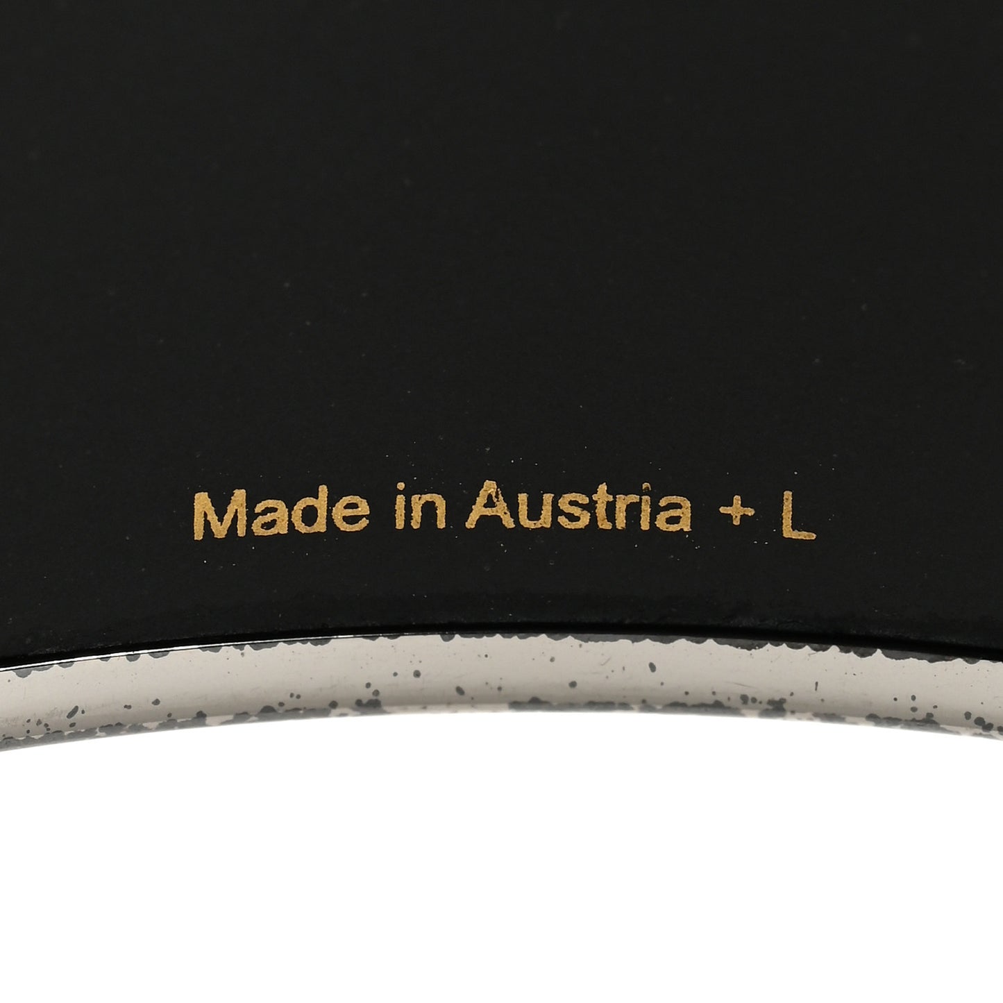 Enamel Printed Wide Tohu Bohu Bracelet 62 Black